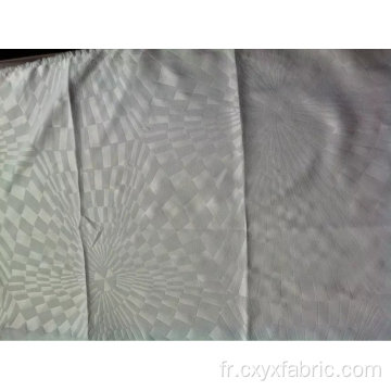 tissu teint en polyester gaufré